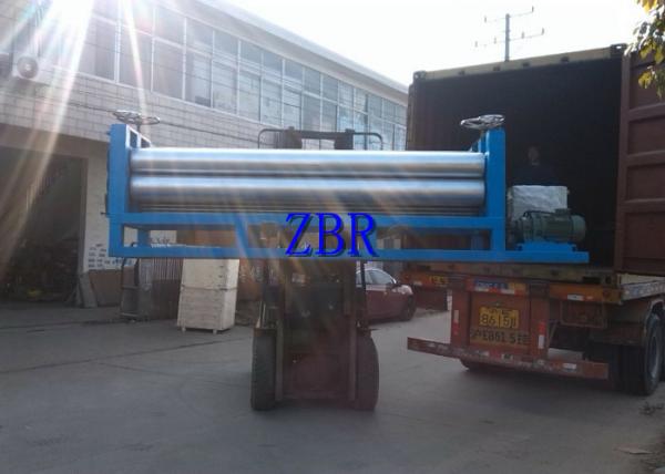 Quality 6Kw Round Wave Roof Making Machine Barrel Drum Type 5000X 2000X1650 mm for sale