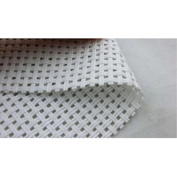 White Textilene® is PVC coated polyester mesh fabrics