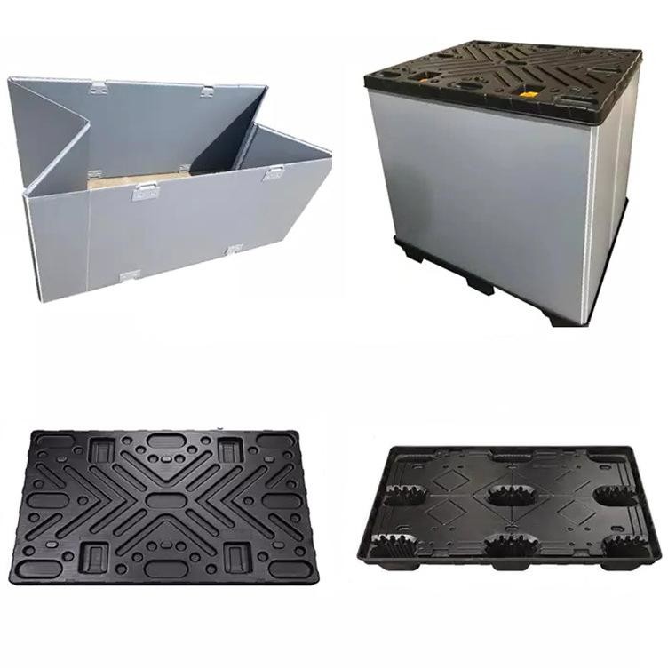 Buy cheap Custom 2mm - 11mm Plastic Pallet Box Collapsible Moving Boxes Reusable product