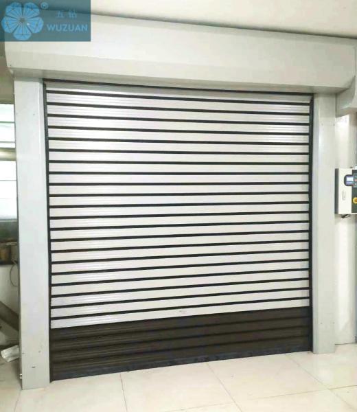 Quality 380V 1.2m/S Exterior Aluminium Roller Shutter Garage Doors for sale