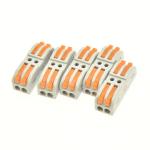 LED light Connector 2 poles LED light terminal block double row connector