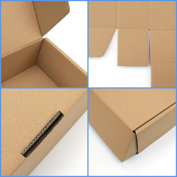 Corrugated Kraft Paper Packaging Box Recyclable For Collection