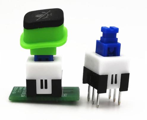 Quality IP65 6 Pin DIP 7x7 Push Button Micro On Off Switch for sale