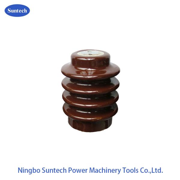Quality Anti Aging 4KN 11KV Porcelain High Tension Insulator for sale