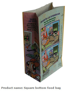 Custom Printing Recycled Brown Kraft Paper Bags,Custom Printed Factory Glassine Paper Bread Small Brown Bag, bagease