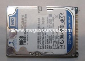 Buy cheap Western Digital WD 2.5&quot; 80GB 5400RPM IDE Hard Drive for Laptop WD800BEVE product