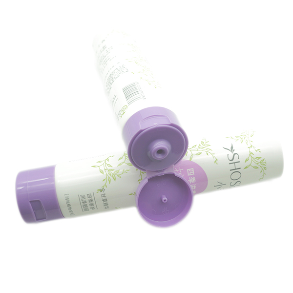 75 Ml White Plastic Empty Cosmetic Tubes For Hand Cream With Offset Printing