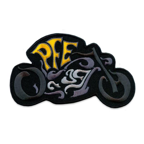 Quality Motorcycle Style Custom Embroidery Patches Iron On Sew On Heat Press Decorative Patches for sale