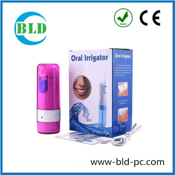 Quality Rechargeable USB Charging Water Flosser Cordless 200ml Volume factory supply custom color,logo for sale