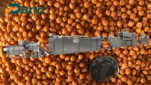 China 2 ton/Hr floating fish feed production line Siemens PLC Coltroller on sale