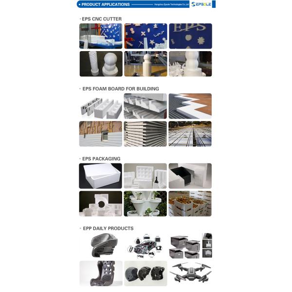 Epsole Professional Eps Shape Molding Machine , Automatic Fish Box Molding Making Machine