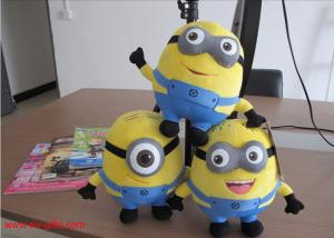 3pcs/set 3D Minions Jorge Plush Toy Stuffed Plush Birthday Gift for Child Christmas Gift