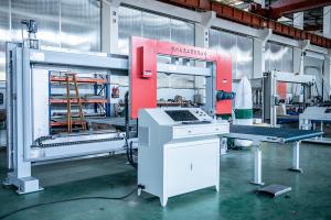 China Dual Blade CNC PU Foam Cutting Machine For EPS PE PVC EVA Phenol on sale