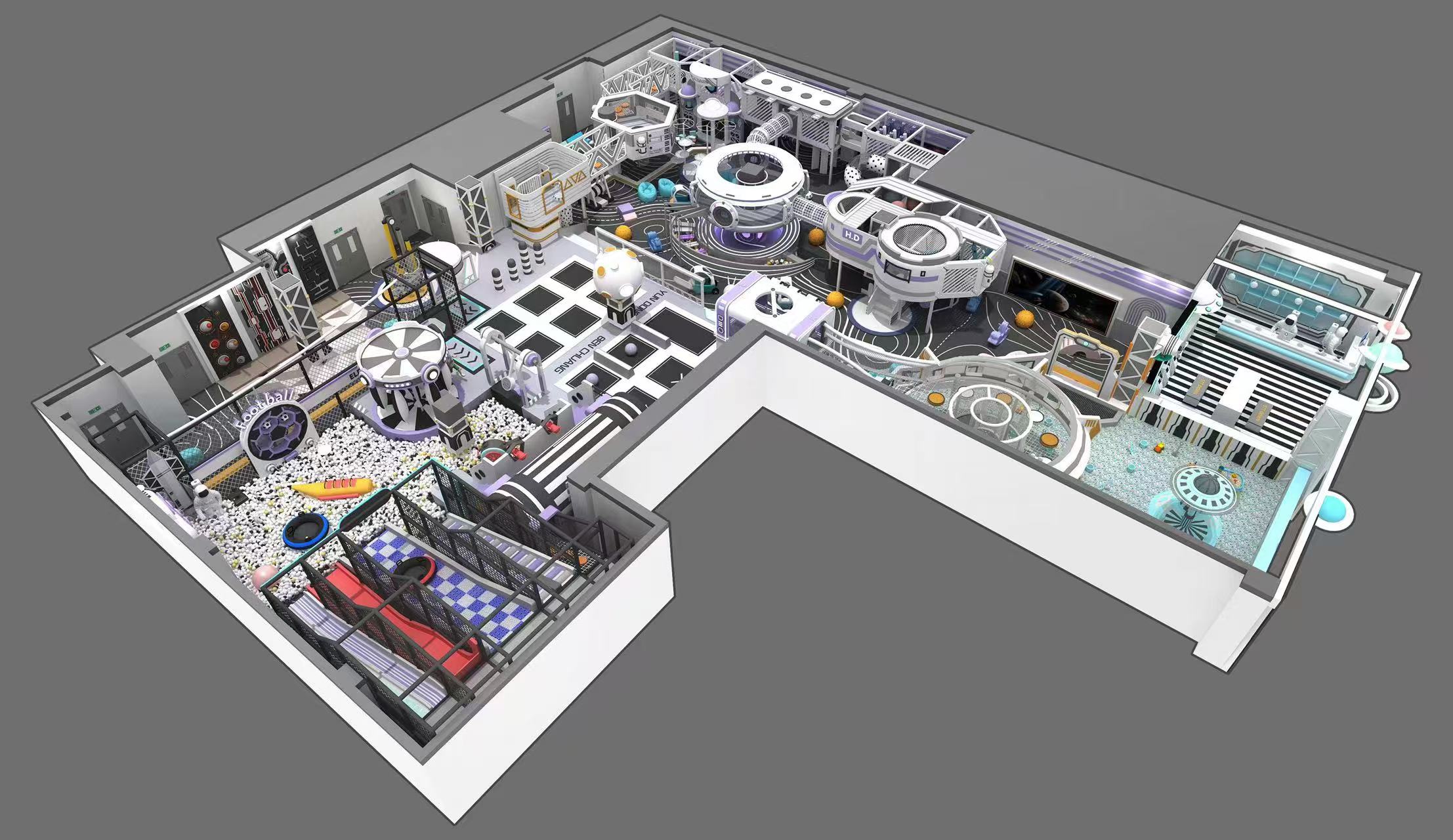 Fun Entertainment Soft Play Area Equipment Indoor Soft Play Structures Customization