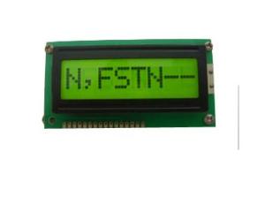 Buy cheap STN 8x1 Character LCD Module With SGS / ROHS Certificate RYB0801A product