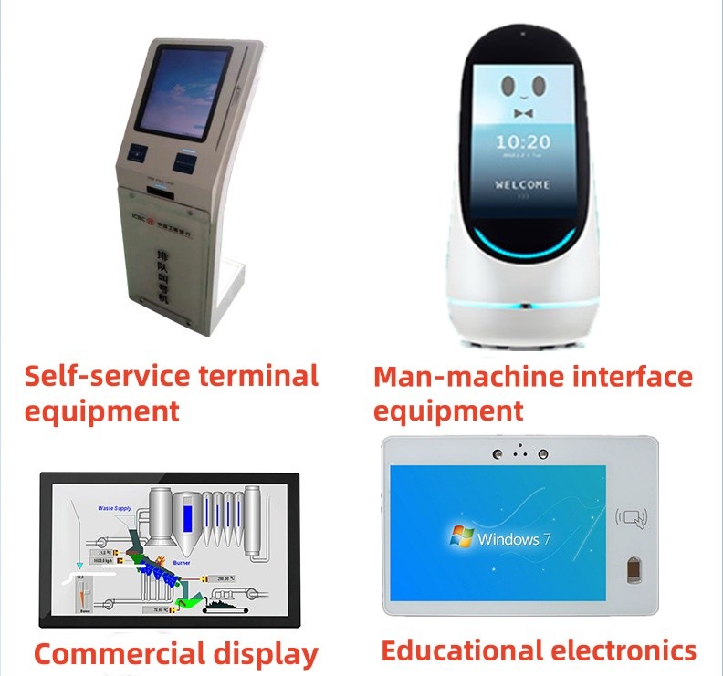 Windows USB Capacitive Touch Panel Customizable UV Protection