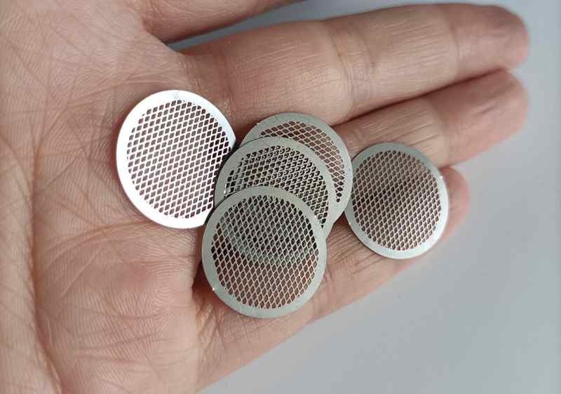 Plain Weave Etched Metal Filter Screen Mesh Stainless Steel Mesh Filter Discs