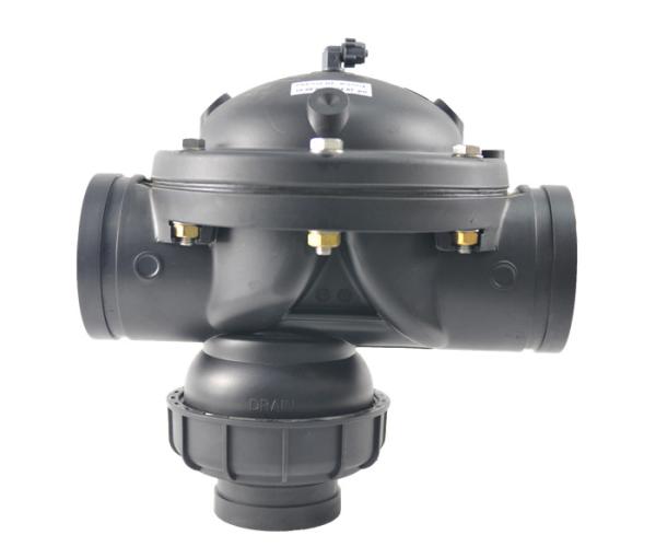 Quality 100m3 / H Filter Backwash Valve 100 Micron Precision Manual / PLC Control for sale