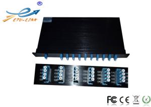 Buy cheap 1RU Rackmount 24 Channel DWDM Mux Demux Low Insertion Loss With LC / UPC Connectors product