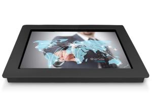 China Black Infrared Touch Screen Monitor 400 Nits Brightness Wide Viewing Angle on sale