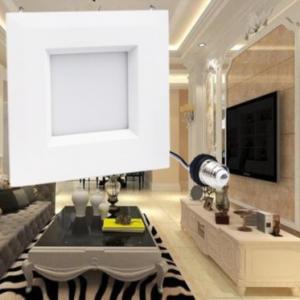 IP44 10W 750LM 4 Square Recessed LED Downlights