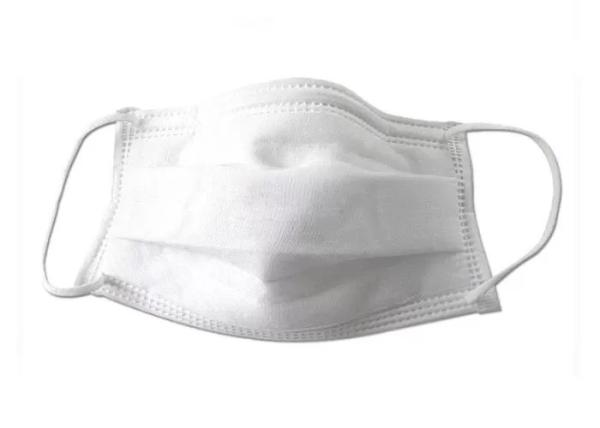 Quality White Color Disposable Earloop Face Mask Superfine Fiber Material Anti Pollution for sale
