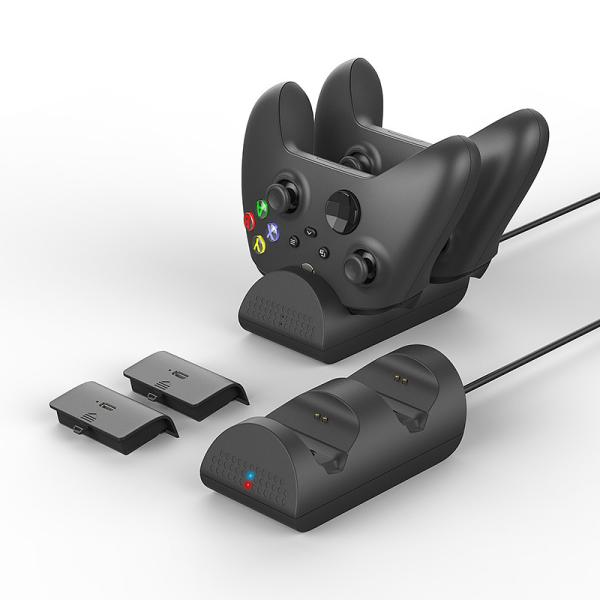 Quality UN38.3 Ni MH Battery X BOX Twin Charger Input 5V 1.1A Dual Charging Dock for sale