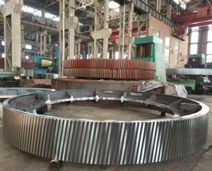 Buy cheap 16m CNC Hobbing Machine Cutting Spur Rotary Kiln Girth Gear And Mill Girth Gear product