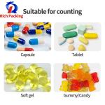 16 Lane Full Automatic Counting Machine To Count Pills Capsule Tablet