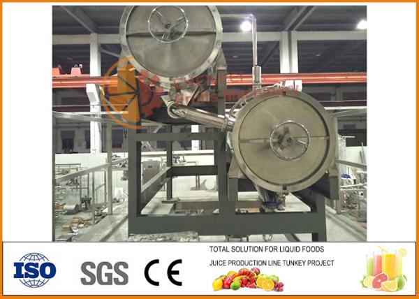Quality Turnkey 1200T/day Tomato Paste Processing Line 1411.1kw Power CFM-A-01-1200 for sale