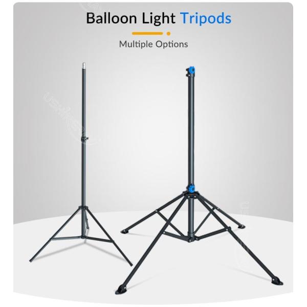 28000Lumen Portable Light Tower 200 Watt Led Balloon Light For Camping