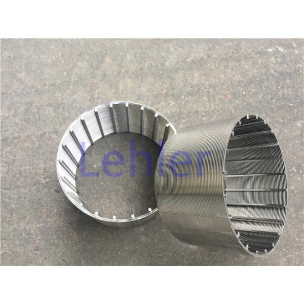 Stainless Steel Slotted Screen Dia 110mm With Smooth Wire Surface Sus304 Material
