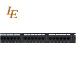 P2624 Utp Cat5e Cat6 24 Port Ethernet Patch Panel Cable Management