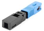 Singlemode / MultimodeSC UPC Quick assembly connector for FTTH / FTTD / FTTX