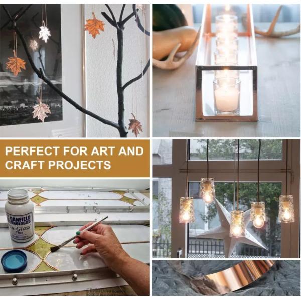 0.06mm 25mm Electric Guitar Copper Shielding Double Sided Copper Foil Tape 99.95