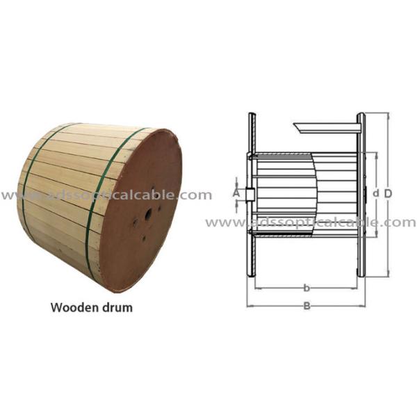 150 Meter 64 Core ADSS Optical Cable HDPE Self Supporting