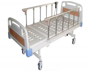 China Two Function Folded Hospital Physical Sick Rotating Nursing Beds Long Lifetime on sale