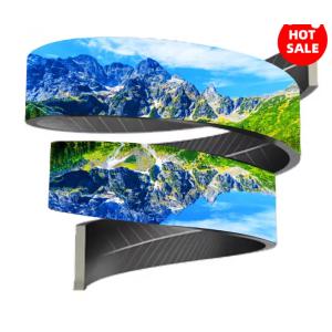 Immersive Viewing Experience with Curved Flexible LED Display