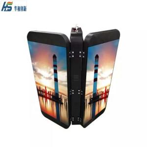 China outdoor street lighting pole led display P4 Light Pole Led Screen on sale