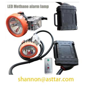 China 1.00% CH4  Methane alarm LED miner cap lamp on sale