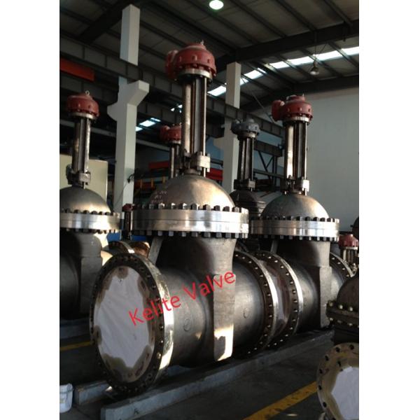 Pressure Seal Cast Gate Valve , Ductile Iron Gate Valve Flanged Ends