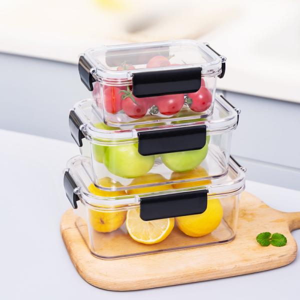 Quality SGS 450ml 15pcs Airtight Food Storage Containers Set With Lids for sale