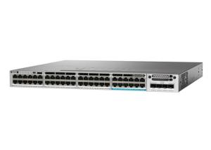 Buy cheap 48 Port UPoE IP Base Gigabit Data Switch / Ethernet Network Switch WS-C3850-12X48U-S product