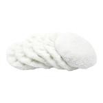 6Pcs White 7 To 8 Inch Orbital Buffer Polisher Pads Auto Buffing Pads