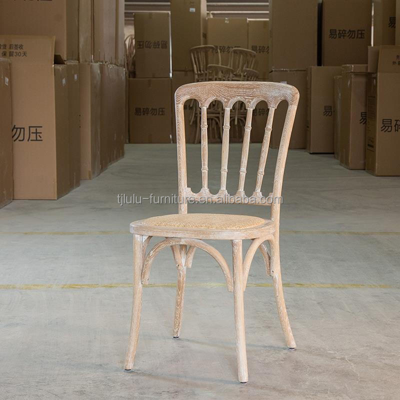OEM Service Accepted Modern Solid Wood Rattan Chair for Restaurant in Nordic Style