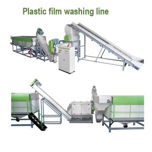 Buy cheap Customized Plastic Film Washing Line 500kg/Hr Plastic Crushing Machine Automatic product