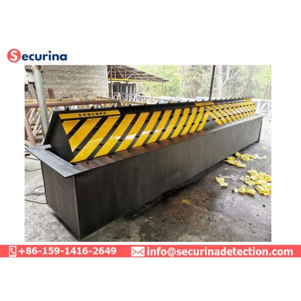 Carbon Steel Frame Hydraulic Spike Roadblocker Traffic Road Blocker Barrier Machine