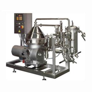 China auto yeast nozzle milk cream fruit pulp juice disc centrifuge separator for oil milk disc stack centrifuge on sale