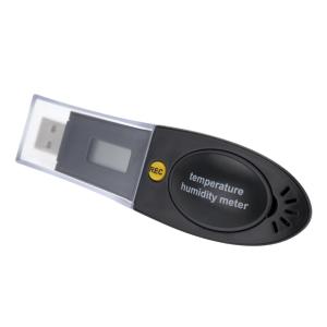 Temperature Humidity Data Logger USB Interface LCD Hygrometer Thermometer