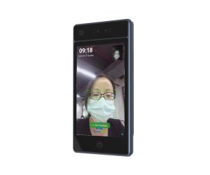 Buy cheap OEM Face Recognition Time Attendance Device Floor Stand 0.3-2m Measuring Distance product